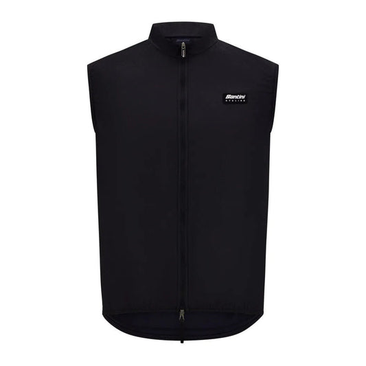 SANTINI Ready To Ride Unisex Windproof Vest - Black