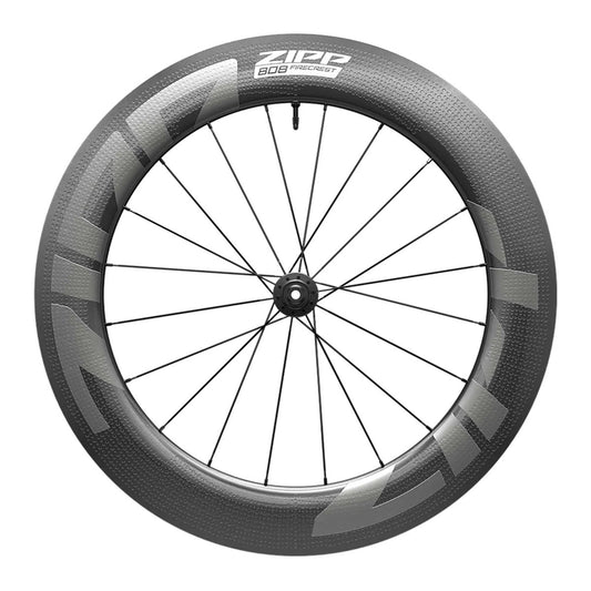 ZIPP 808 Firecrest Tubeless Disc Wheel - Carbon Black