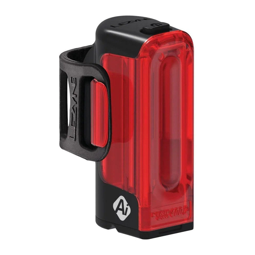 LEZYNE STRIP DRIVE PRO AI ALERT 400+ REAR LIGHT - BLACK