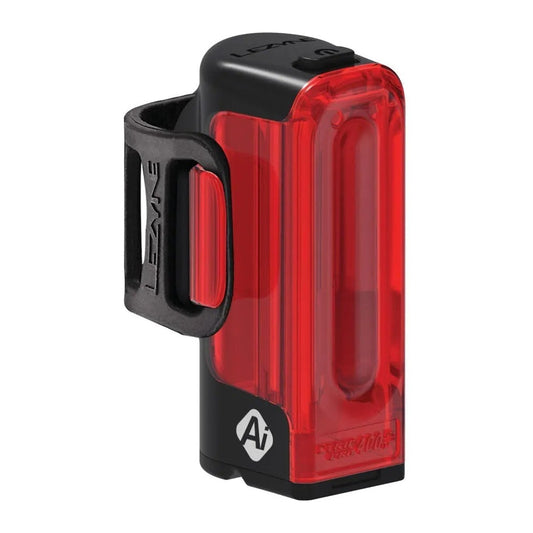 LEZYNE STRIP DRIVE PRO AI ALERT 400+ REAR LIGHT - BLACK