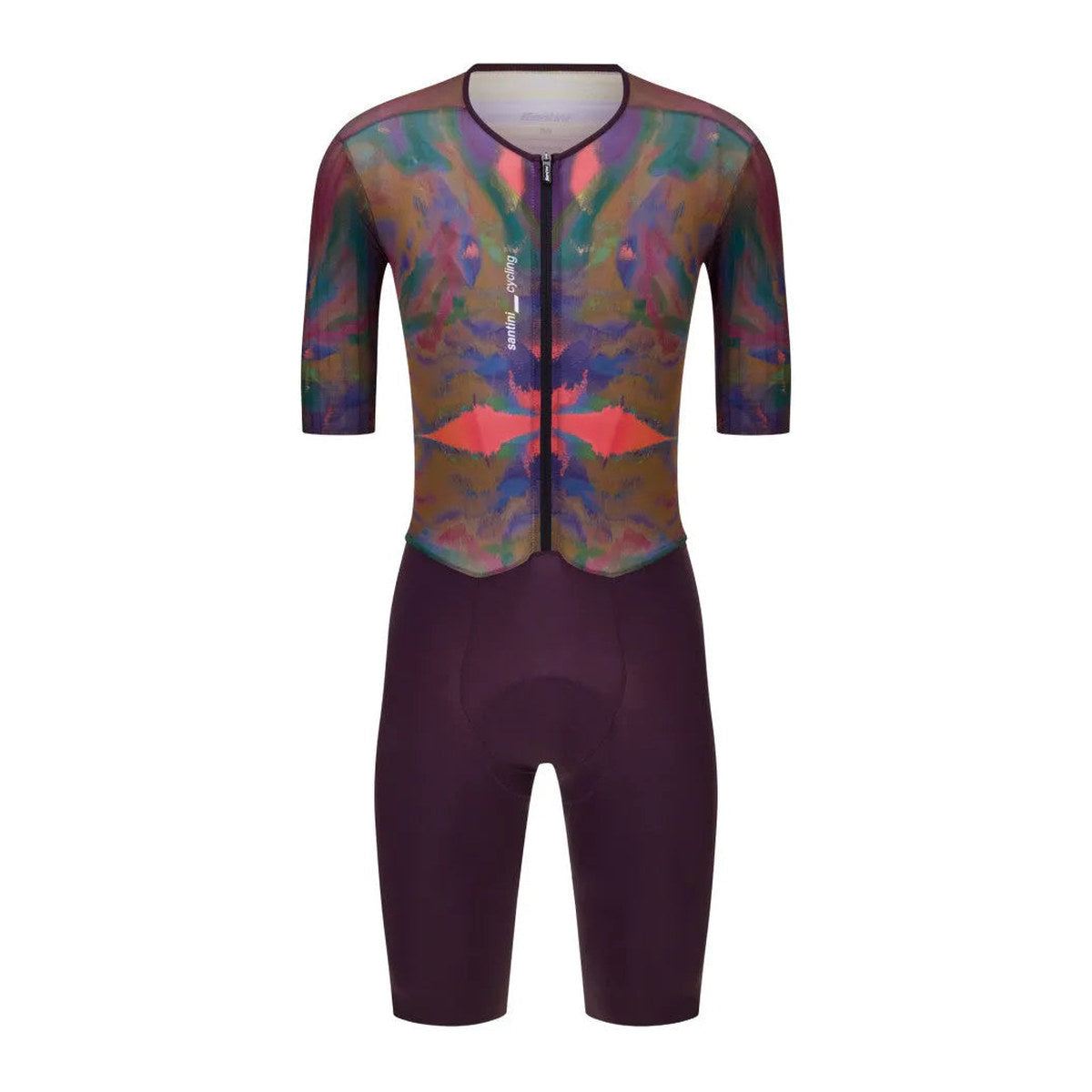 SANTINI Madss V6 Aerosuit - Burgundy