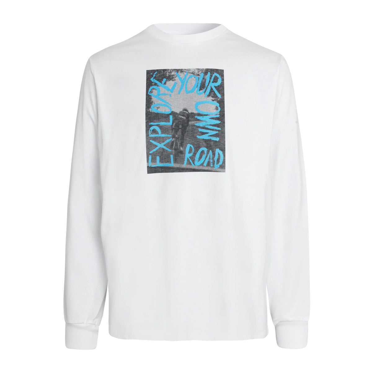 PAS NORMAL STUDIOS Off Race Graphic LS TShirt - White