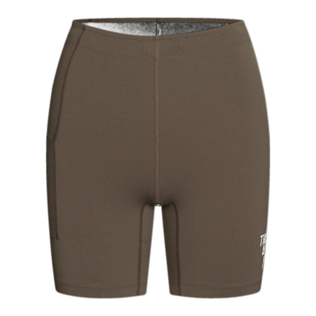 PAS NORMAL STUDIOS Women Balance Short Tights - Dusty Brown