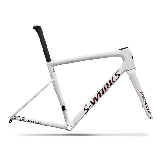 SPECIALIZED Sworks Tarmac SL8 2026 Road Frameset - Gloss Metallic White Silver / Pearl / Black