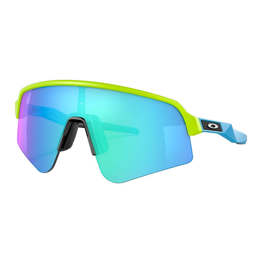 OAKLEY Custom By Velodrom Sutro Lite Sweep Eyewear - Matte Retina Burn Prizm Sapphire Iridium