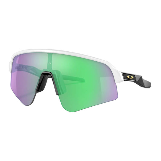 OAKLEY Custom By Velodrom Sutro Lite Sweep Eyewear - Matte Black Prizm Road Jade Iridium