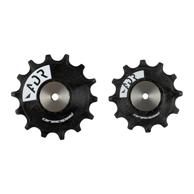 CERAMICSPEED Alpha Pulley Wheels for for SRAM Red/Force E1 - Black
