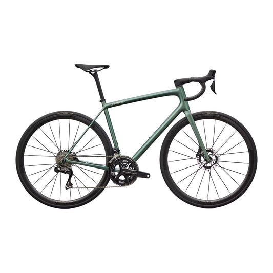 SPECIALIZED Aethos 2 Complete Road Bike Shimano Dura Ace E1 2026 - Gloss Premium Fjord Metallic / Dolomite Metallic