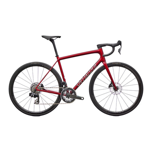 SPECIALIZED Aethos 2 PRO Complete Road Bike SRAM FORCE AXS E1 2026 - GLOSS RED SKY / CHROME