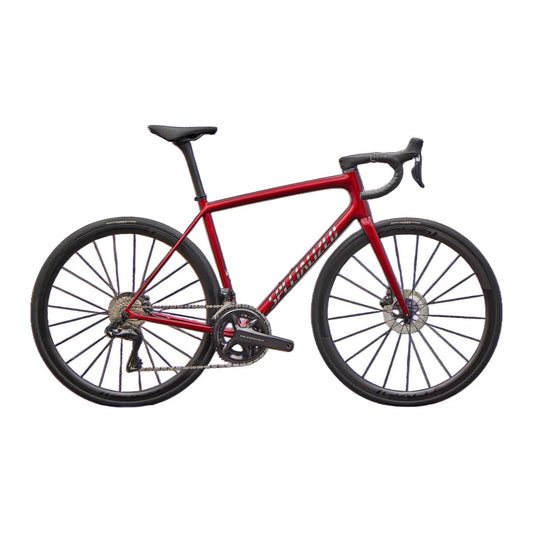 SPECIALIZED Aethos 2 PRO Complete Road Bike Shimano Ultegra DI2 2026 - GLOSS RED SKY / CHROME
