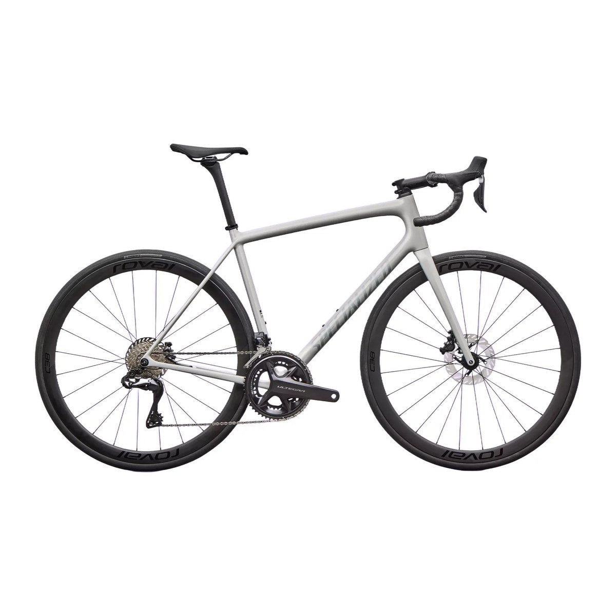 aethos rennrad SPECIALIZED 2 Expert Komplettes Shimano Ultegra DI2 2026 - Gloss Dolomite Metallic / Blue Pearl Over Shadow Silver | Velodrom Cycling Store model-f3x Größe:3x6 m ROCKBROS Fahrradsattel Bequem Atmungsaktiv