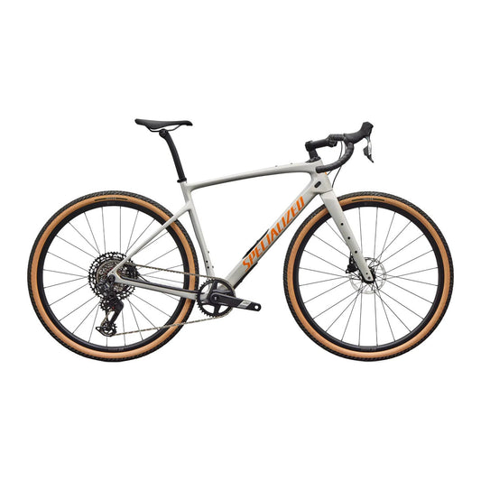 SPECIALIZED Diverge 4 Comp Complete Gravel Bike SRAM Apex AXS/S1000 2026 - Dolomite Metallic/Orange Zest
