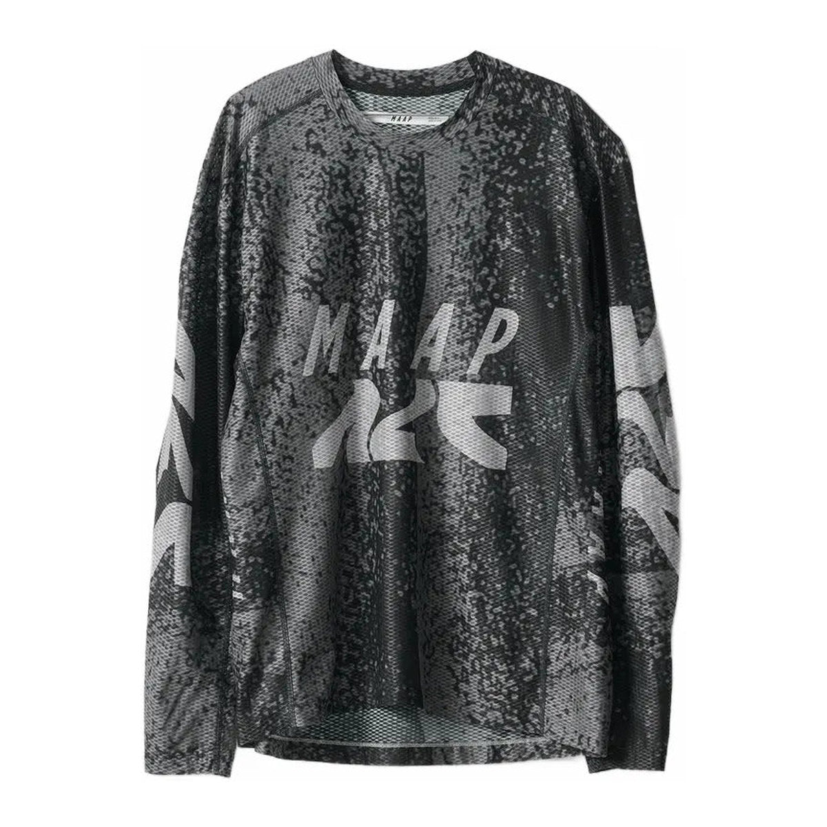 MAAP Alt Road Mesh LS Tee - Silver/Black