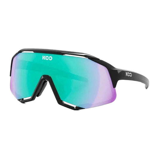 KOO Demos  Eyewear - Black Green / Green Mirror