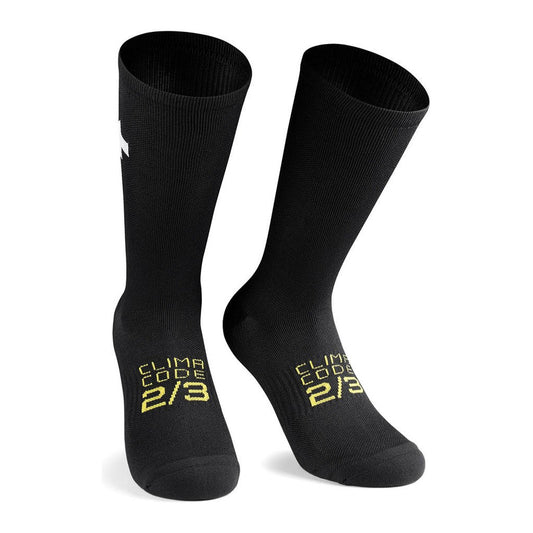 ASSOS Spring Fall Socks P1 - Black Series