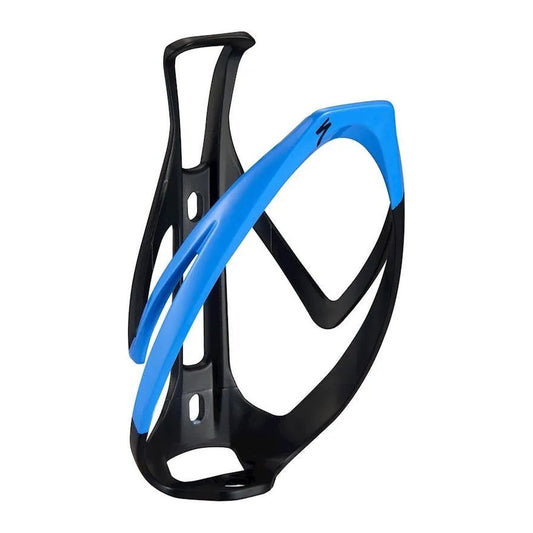 SPECIALIZED RIB CAGE II Bottle Cage  - Matte Black/Sky Blue