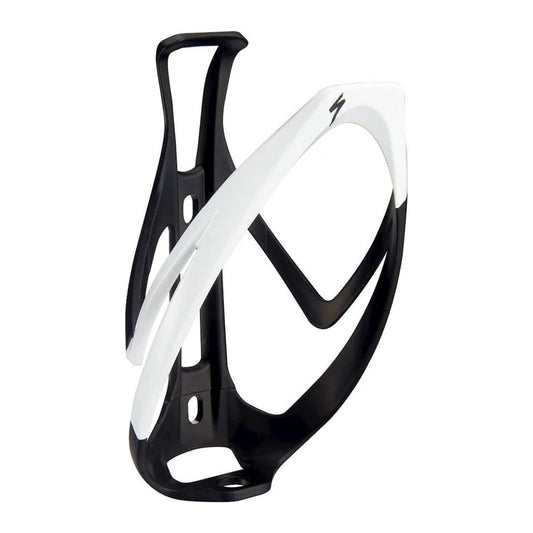 SPECIALIZED RIB CAGE II MATTE Bottle Cage  - Matte Black/White