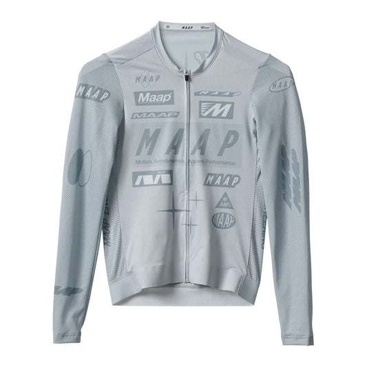 MAAP Drome Pro Air LS Jersey 3.0 - Ice Gray