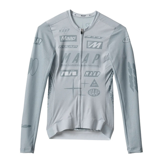 MAAP Drome Pro Air LS Women Jersey 3.0 - Ice Gray