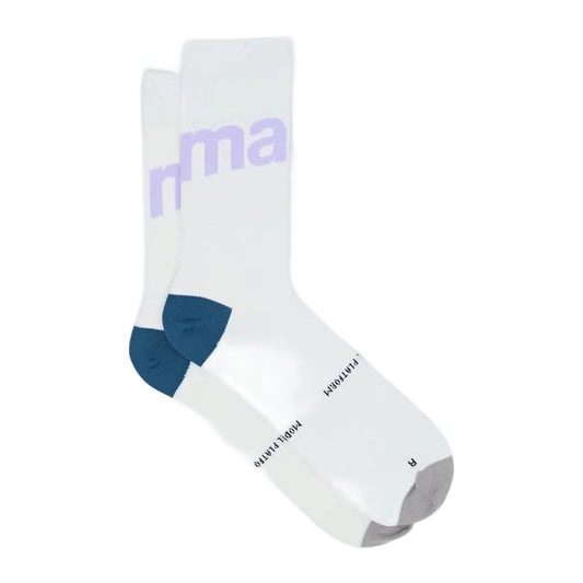 MAAP Training Socks - White/Purple
