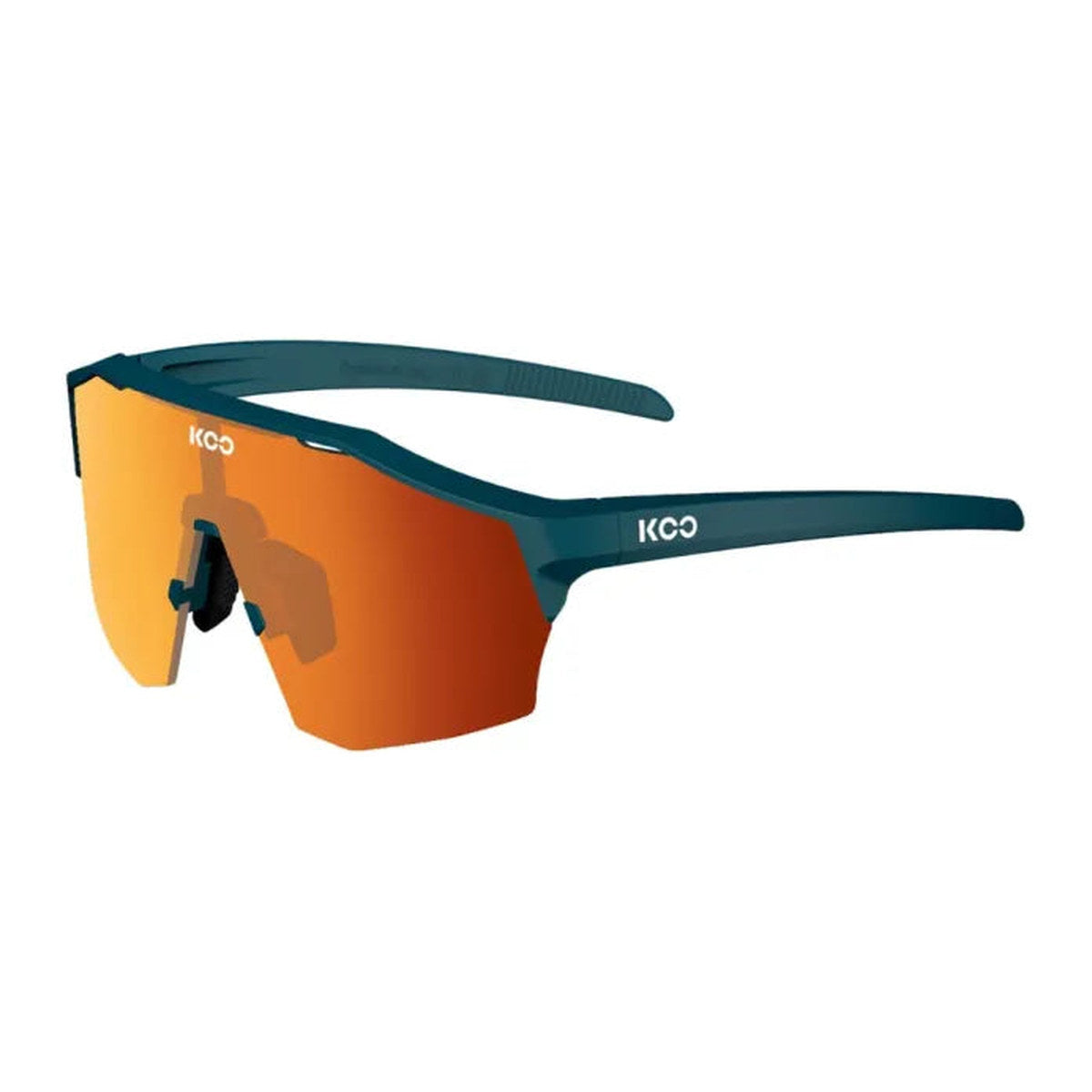 KOO Alibi Large Eyewear - Dark Blue Matt / Red Photochromic