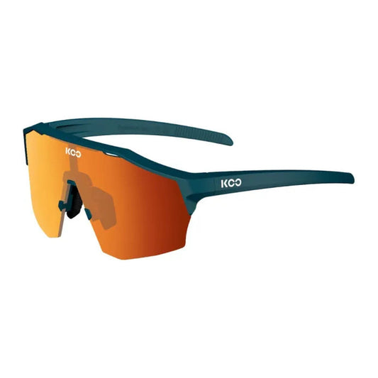 KOO Alibi Large Eyewear - Dark Blue Matt / Red Photochromic