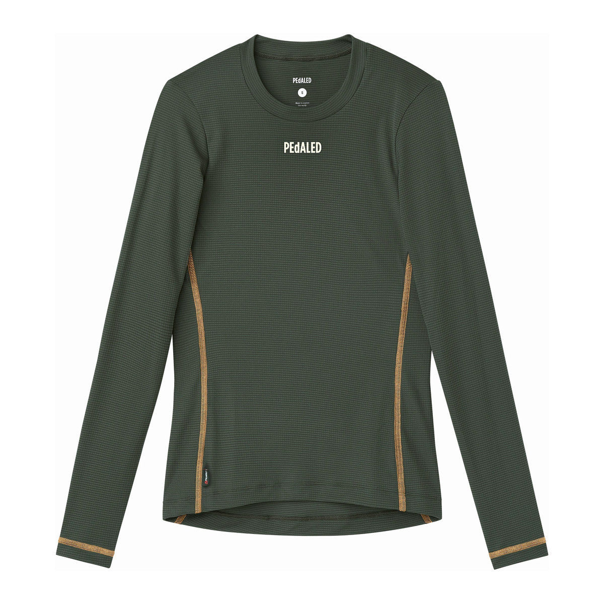 PEDALED WOMEN ODYSSEY POWER DRY BASE LAYER - DARK OLIVE