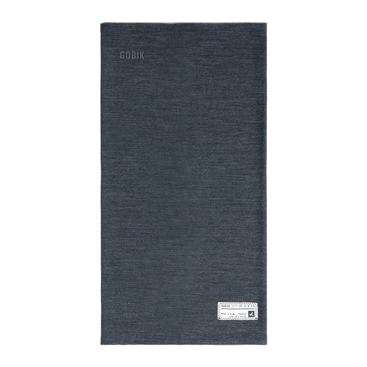 GOBIK Merino Neck Warmer - Moonbah Solid Graphite