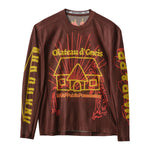 MAAP + PUBLIC POSSESSION MESH LONG SLEEVE TEE - UMBER
