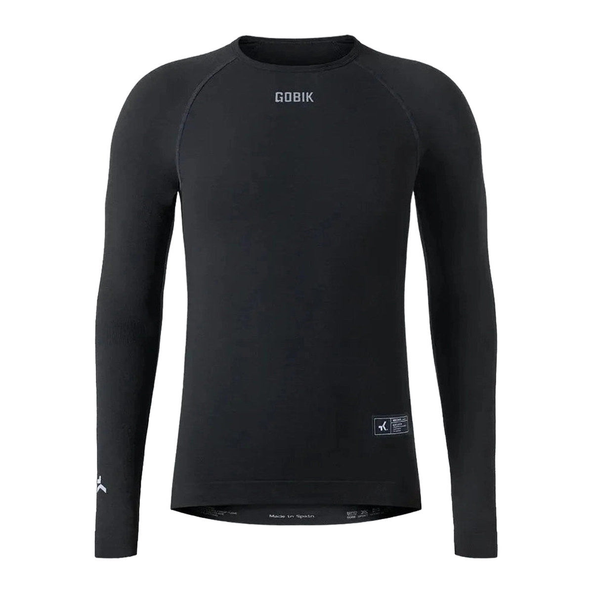 GOBIK Merino Long Sleeve Base Layer - Coal