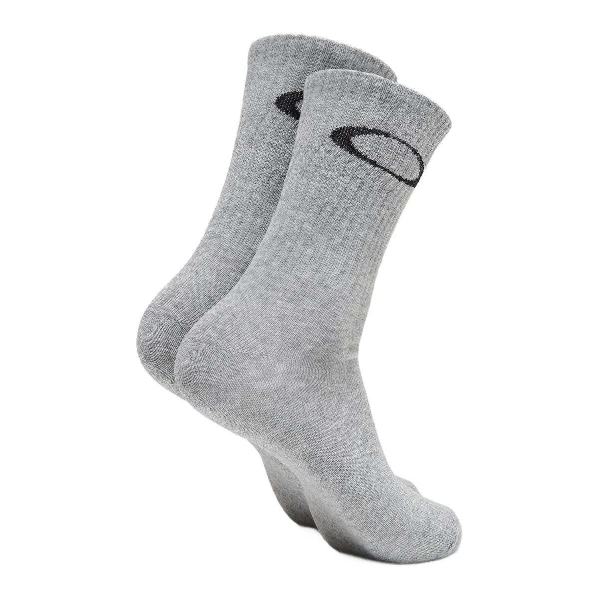 OAKLEY Ellipse Crew Sock 3 Pack - New Granite
