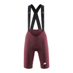 ASSOS Uma GT Damskie Spodenki z szelkami S11 - Burgundy Red