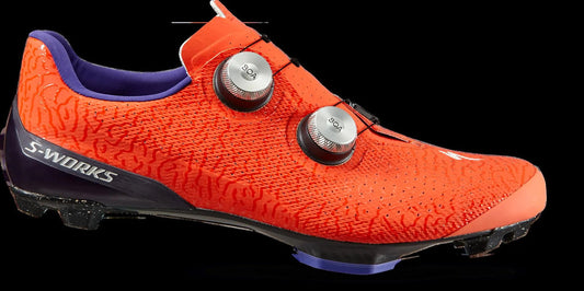 SPECIALIZED S-Works Recon MTB Cycling Shoes - Cactus Bloom/Blaze/Deep Lake