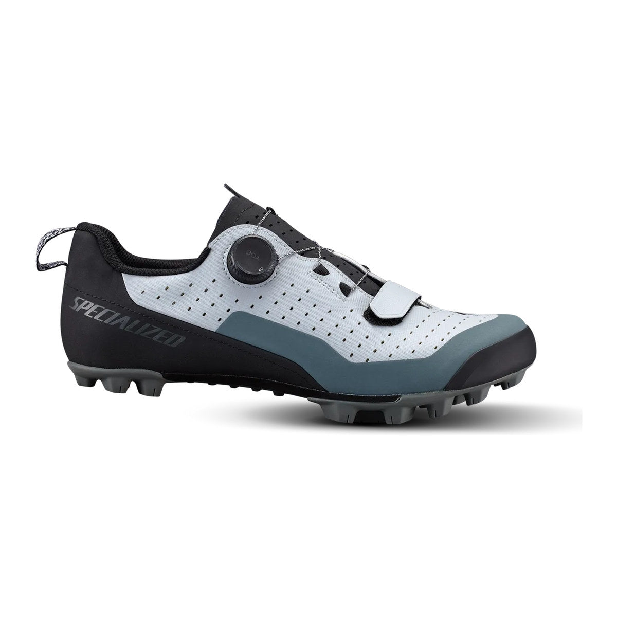 SPECIALIZED Recon 2.0 Gravel MTB Cycling Shoes - Dove Grey/crushed Emerald