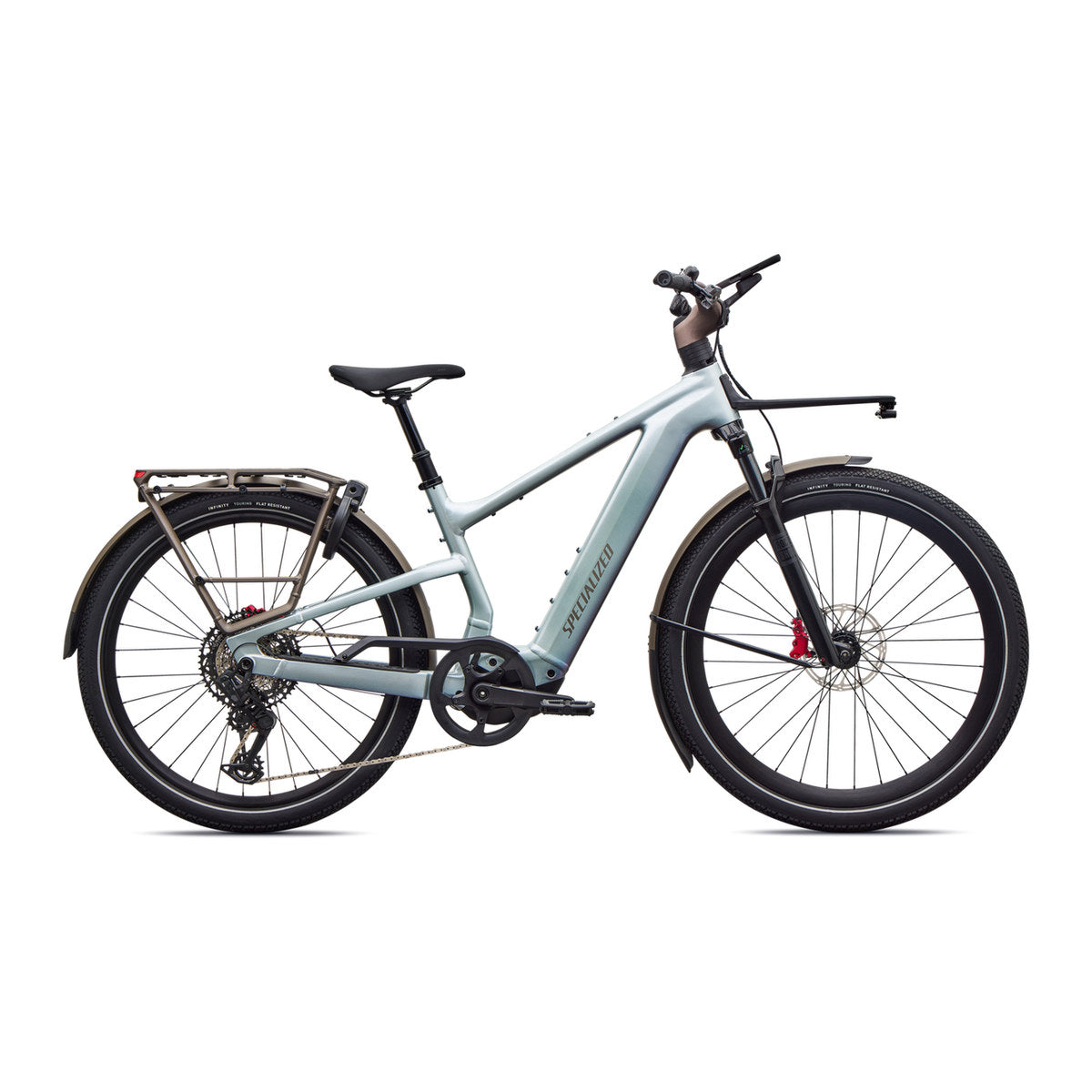 SPECIALIZED Turbo Vado 3 6.0 Ebike - GLOSS AGAVE GREY / BLACK PEARL