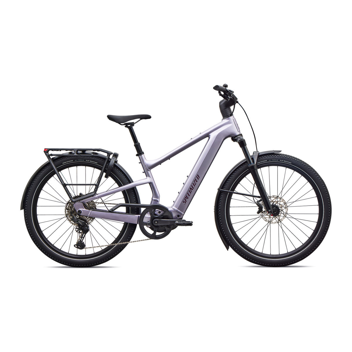 SPECIALIZED Turbo Vado 3 EVO 5.0 Ebike - GLOSS AMETHYST FROST METALLIC / BORDEAUX METALLIC