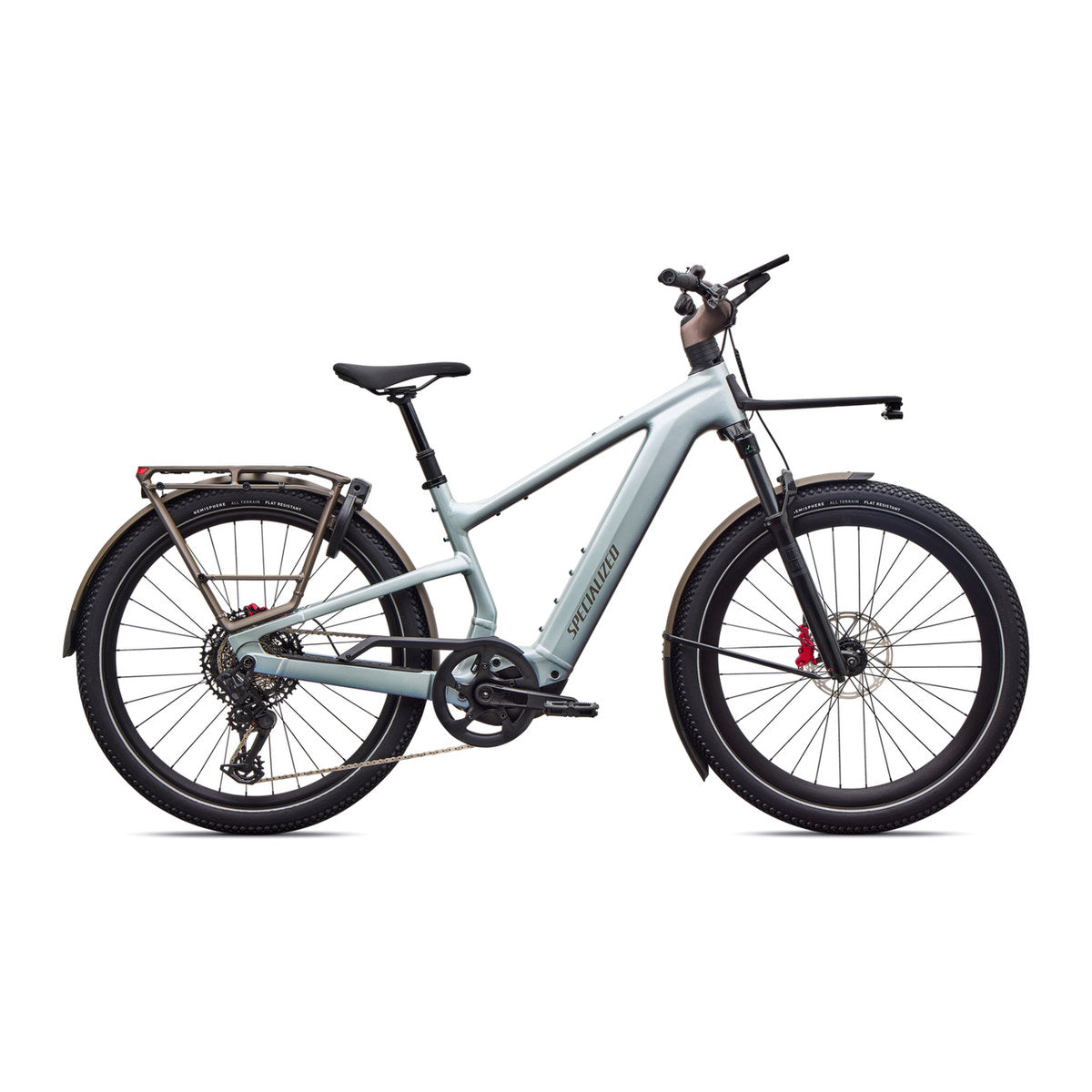 SPECIALIZED Turbo Vado 3 EVO 6.0 Ebike - GLOSS AGAVE GREY / BLACK PEARL