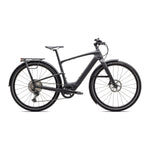 SPECIALIZED Turbo Vado SL 2 6.0 EQ Carbon Ebike - SATIN BLACK SPECKLE OVER CARBON / DOLOMITE METALLIC FROST REFLECTIVE