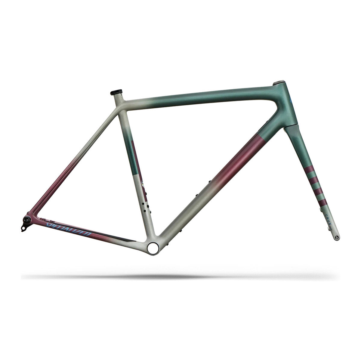 SPECIALIZED Crux Frameset - FACT 10r Carbon - Dolomite/Fjord Metallic/Quartz Metallic/Glacial Metallic