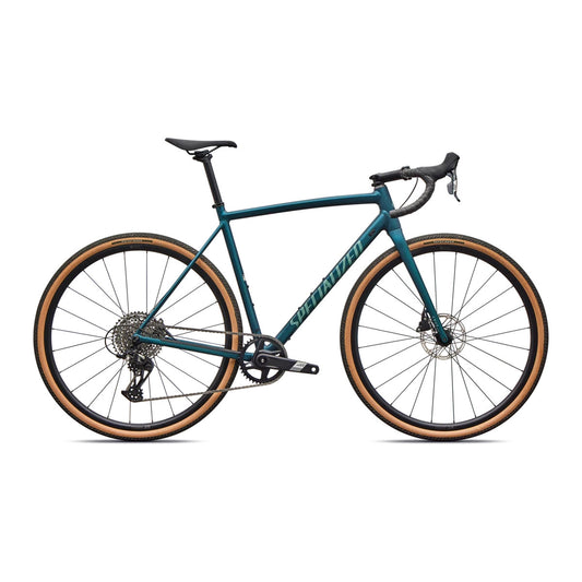 SPECIALIZED Crux DSW Comp - SRAM Apex XPLR - Emerald Metallic/Fjord Metallic