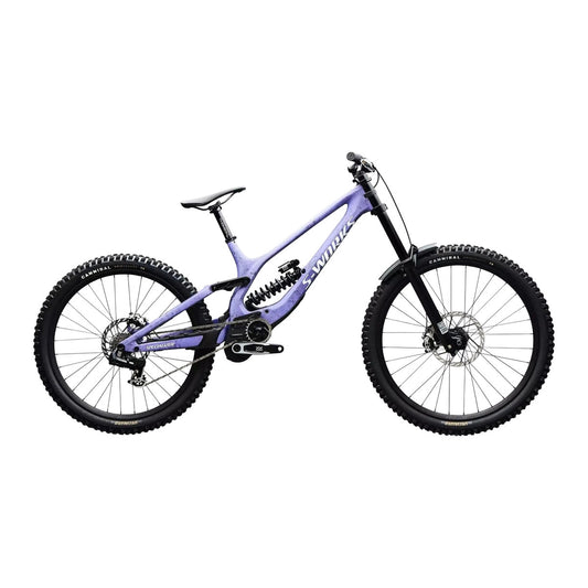 SPECIALIZED S-Works Demo 11 - Satin / Powder Indigo Tint / Black Tint Carbon / White