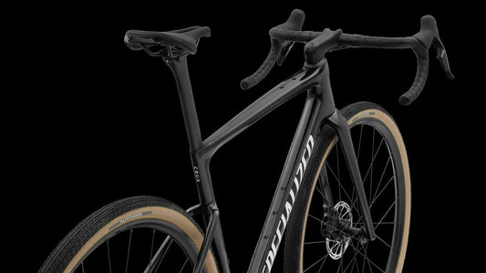 Crux 5 Comp - SRAM Rival XPLR - Metallic Obsidian/Dune White