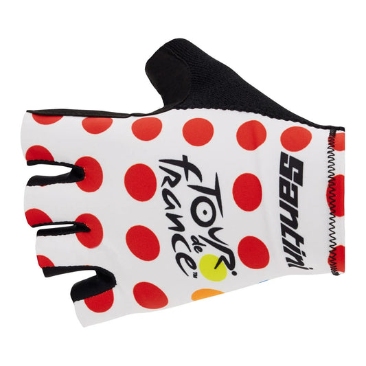 SANTINI Tour De France Gloves - Polka Dots