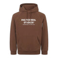 PAS NORMAL STUDIOS Off-Race Logo Hoodie - Bronze