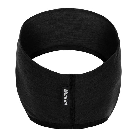 SANTINI Explorer Wool Headband - Black