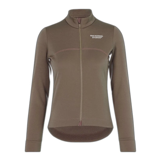 PAS NORMAL STUDIOS Women Essential Thermal Long Sleeve Jersey - Ash Brown