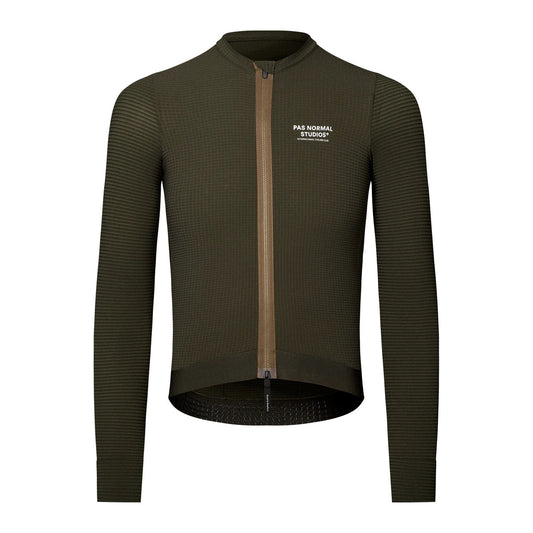 PAS NORMAL STUDIOS Men Escapism Long Sleeve Jersey - Dark Olive