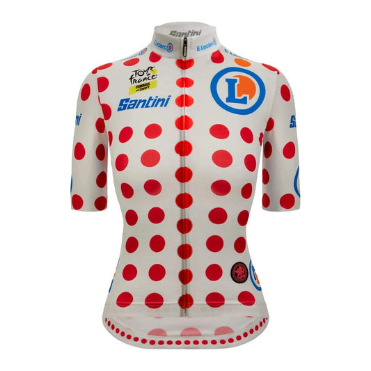SANTINI Tour De France Femmes Avec ZWIFT Polka Dots Women Jersey - Polka Dots