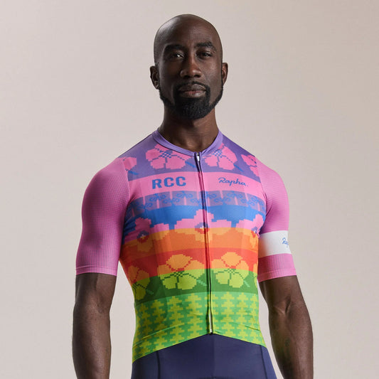 RAPHA RCC + Yinka Ilori Men's Pro Team Rouleur Jersey - Multicolour