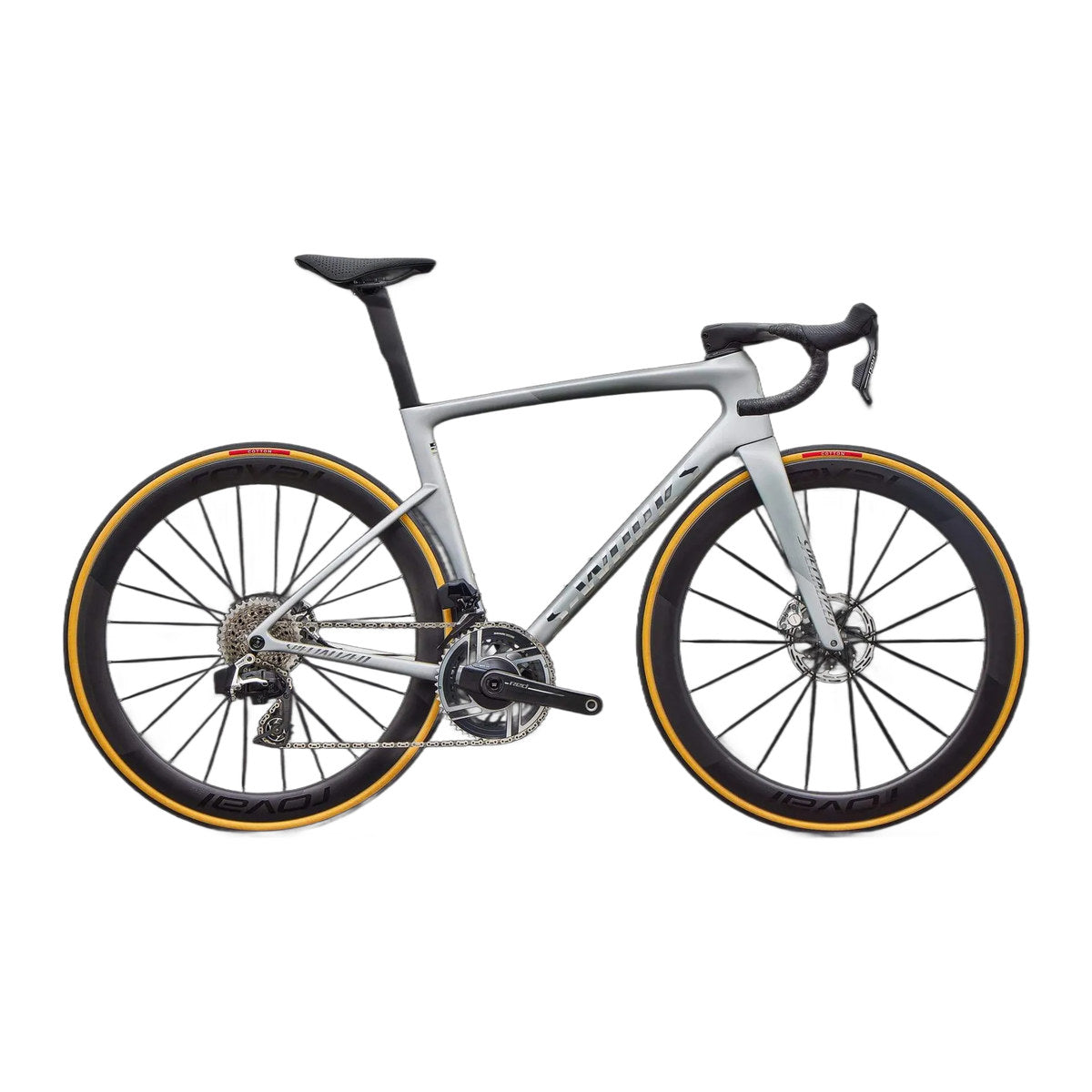 SWorks Tarmac SL9 Complete Road Bike SRAM RED AXS - Sildst/Spctflr/Chrm